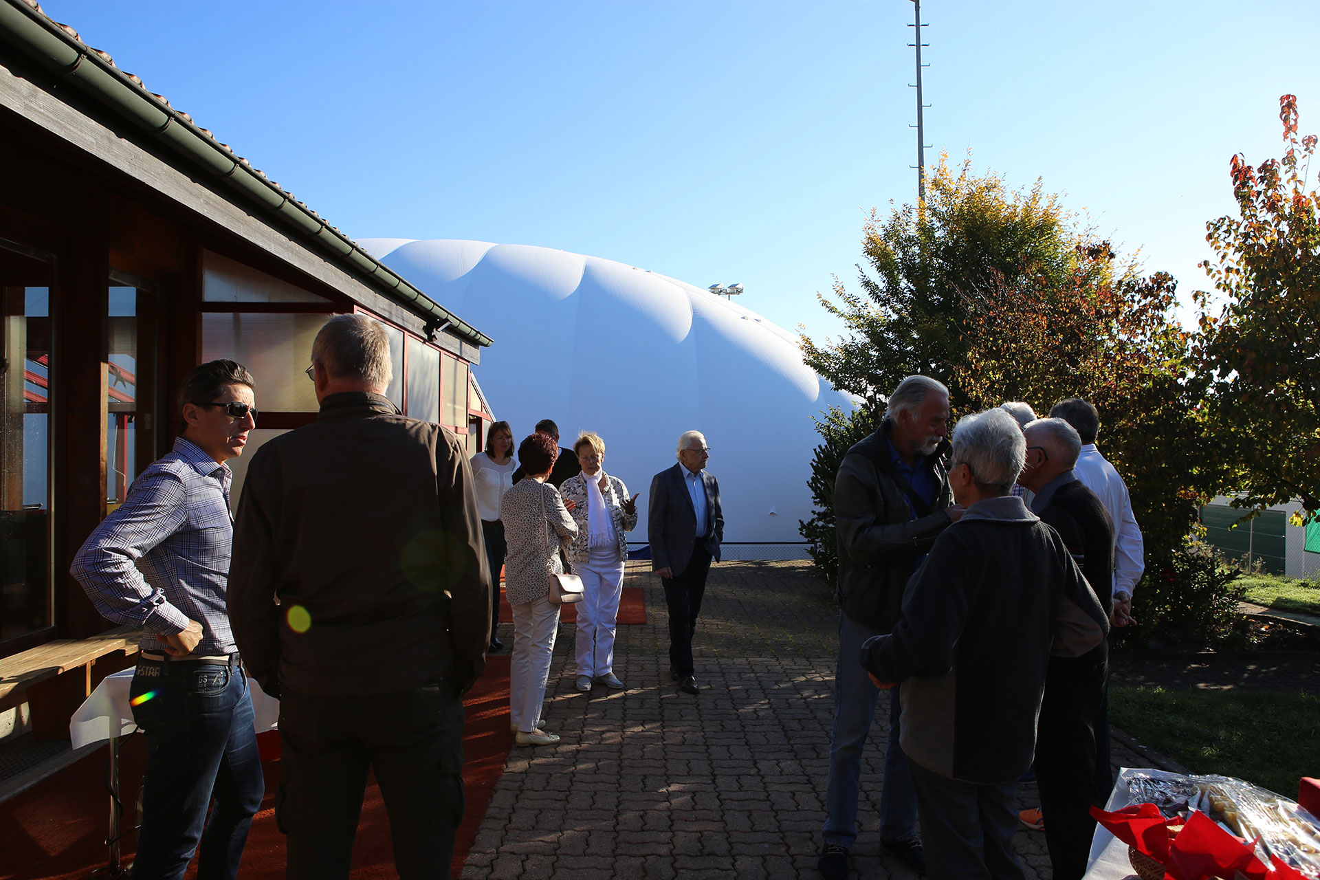 Eröffnung Traglufthalle 15. Oktober 2017